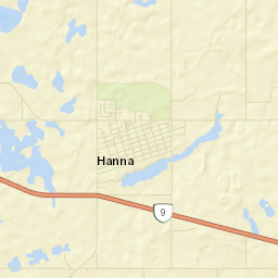 Hanna Street Map