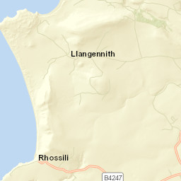 Rhossili Terminus (SE-bound), Swansea SA3, UK Street Map