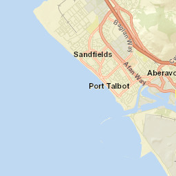 Sandfields, Port Talbot, Neath Port Talbot SA12, UK Street Map