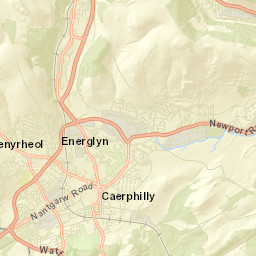 Bedwas Street Map