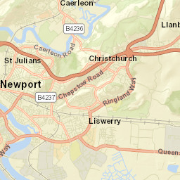 Stephenson St, Newport NP19, UK Street Map