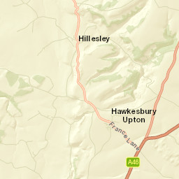 Badminton, South Gloucestershire GL9, UK Street Map