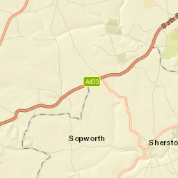 Sherston Street Map