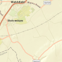 Shrivenham Street Map