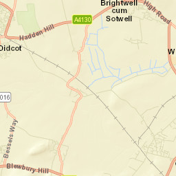 Cholsey Street Map