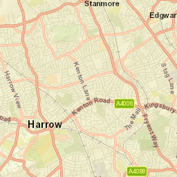 Old Church Ln, Stanmore, Greater London HA7, UK Street Map