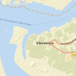 Stavenisse Street Map