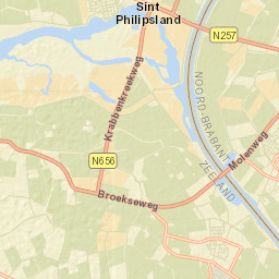 Nieuw-Vossemeer Street Map