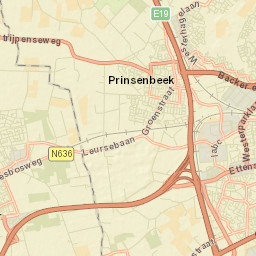 Princenhage Street Map