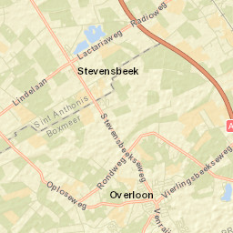 Overloon Street Map