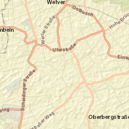 Welver Street Map