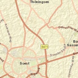 Bad Sassendorf Street Map