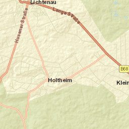 Lichtenau Street Map