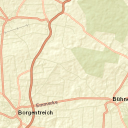 Borgentreich Street Map