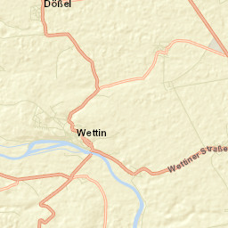 Wettin Street Map