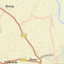 Zinna Street Map