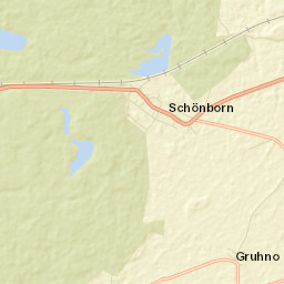 Schönborn Street Map