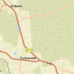 Tschernitz Street Map