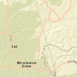 Kunice Żarskie Street Map