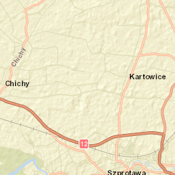 Szprotawa Street Map