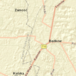 Będków Street Map