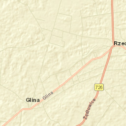 Rzeczyca Street Map