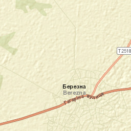 Berezna Street Map