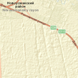 Novousmanskiy Rayon Street Map