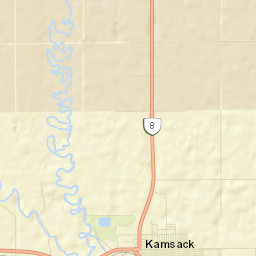 Kamsack Street Map