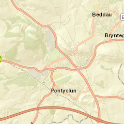 Pontyclun Street Map