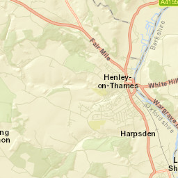 Henley-on-Thames Street Map
