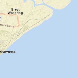 Great Wakering Street Map