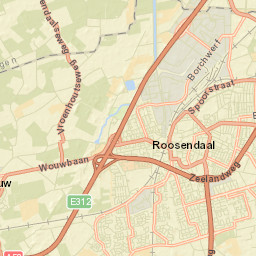Roosendaal Street Map