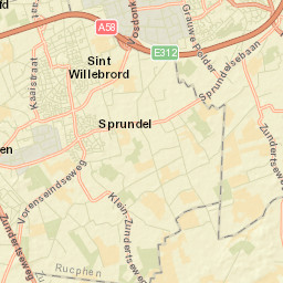 Sint Willebrord Street Map