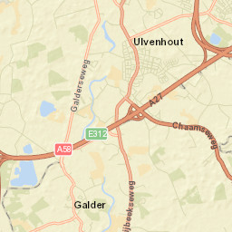 Ulvenhout Street Map