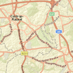 Castrop-Rauxel Street Map