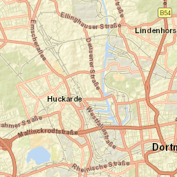 Dortmund Street Map