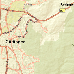 Göttingen Street Map