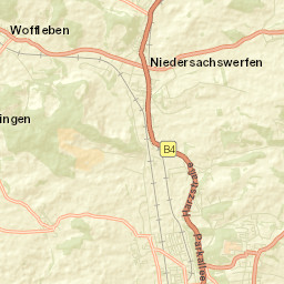 Niedersachswerfen Street Map