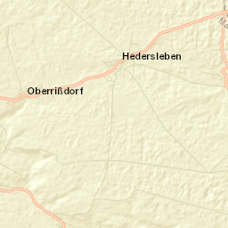 Hedersleben Street Map