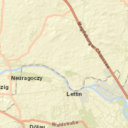Sennewitz Street Map