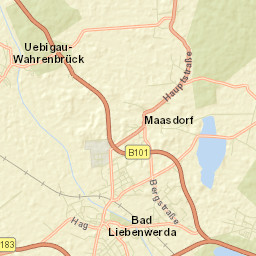 Bad Liebenwerda Street Map