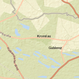 Gablenz Street Map