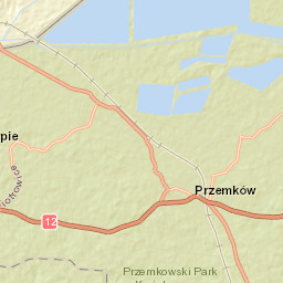 Przemków Street Map