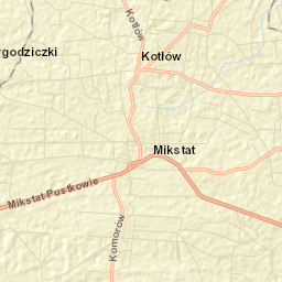 Mikstat Street Map