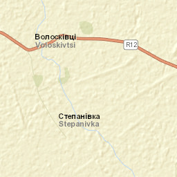 Mens’kyy Rayon Street Map