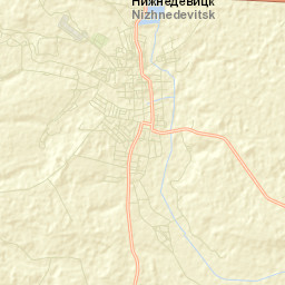 Nizhnedevitsk Street Map