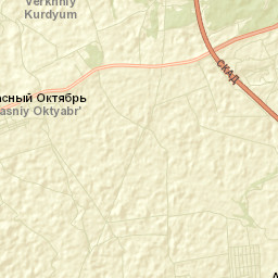 Krasnyy Oktyabr’ Street Map