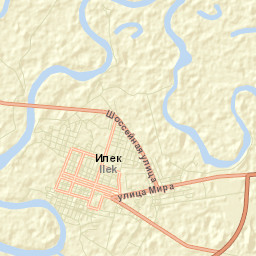 Ilek Street Map
