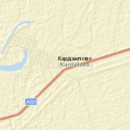 Kardailovo Street Map